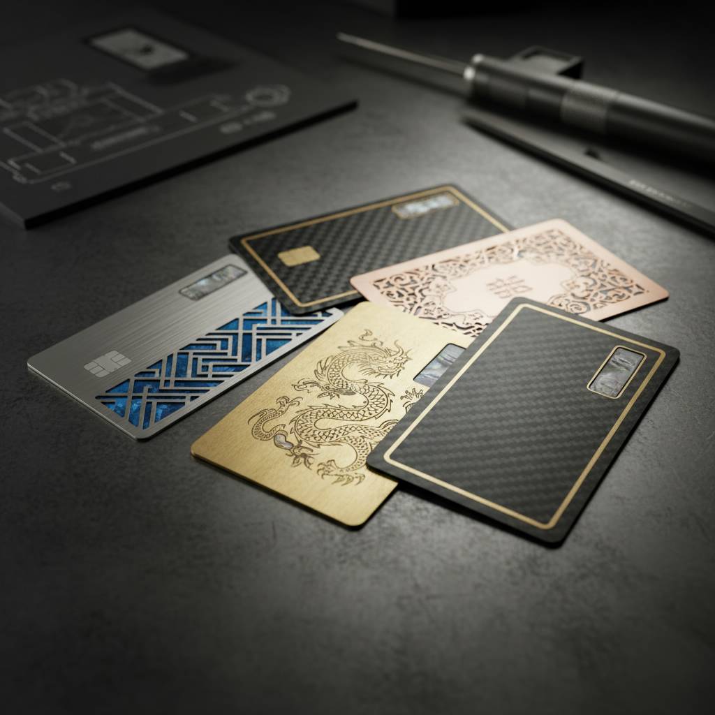 Custom Metal Card Options and Specialties